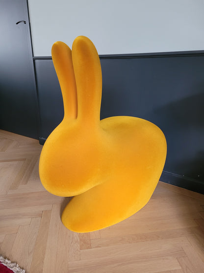 Rabbit chair de Stefano Giovannoni- Grand modèle velours - Ref 549