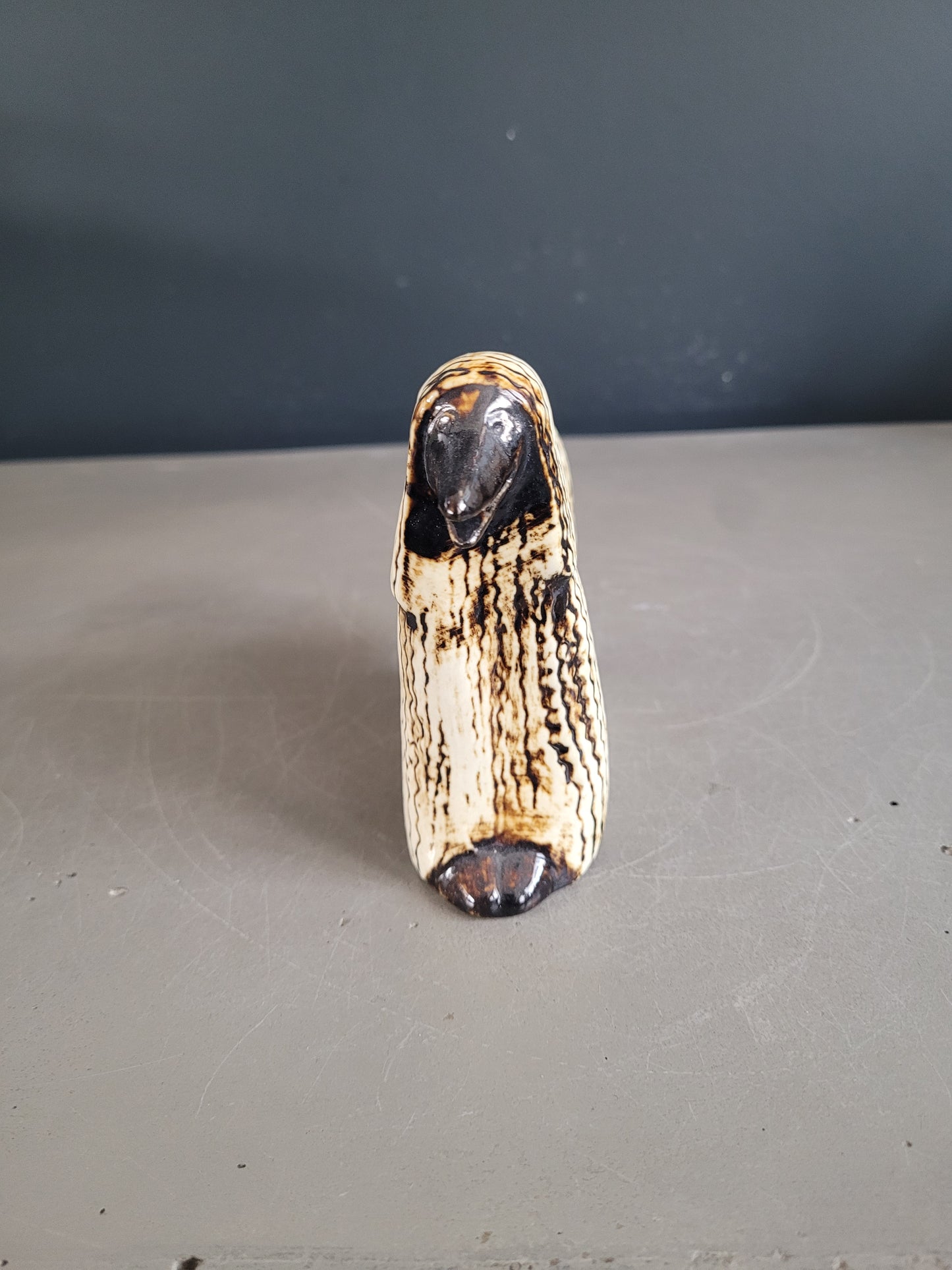 Levrier Afghan en céramique de Lisa Larson pour Gustavsberg - Ref 904