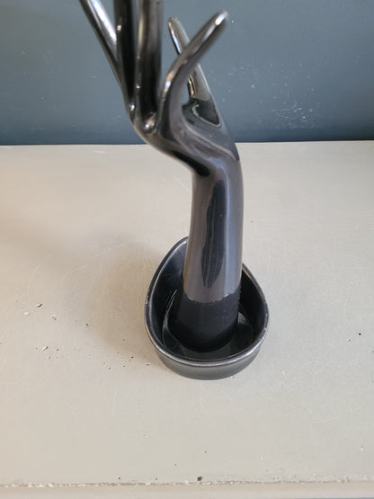 Baguier main vide-poche en porcelaine - Ref 645