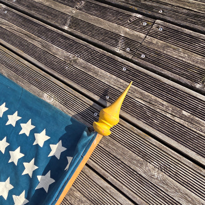 Grand drapeau de défilé - hampe 245cm - Ref 1423