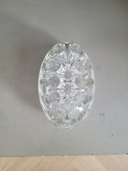 Pique-fleurs en verre moulé grand modèle- Ref 597