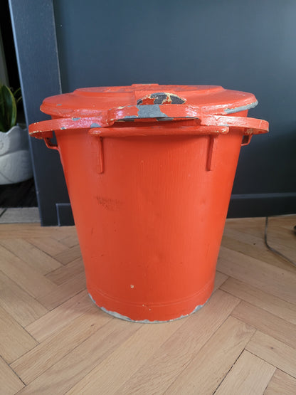 Poubelle métallique Patent Ochsner 1950 - Ref 553