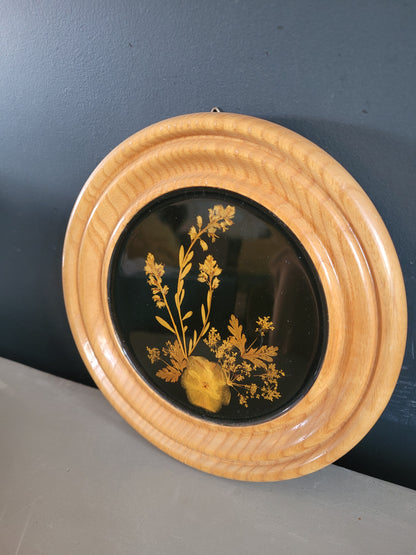 Composition florale encadrée - Ref 789