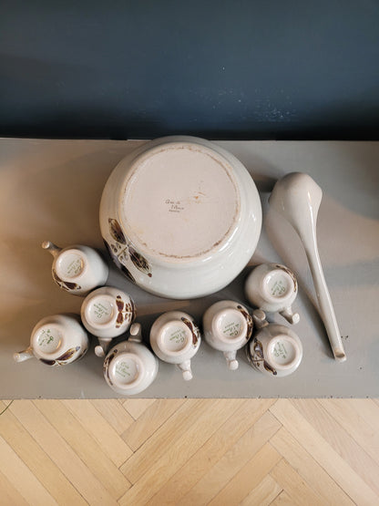 Service à salade de fruits Grès de l'Arnon - 649