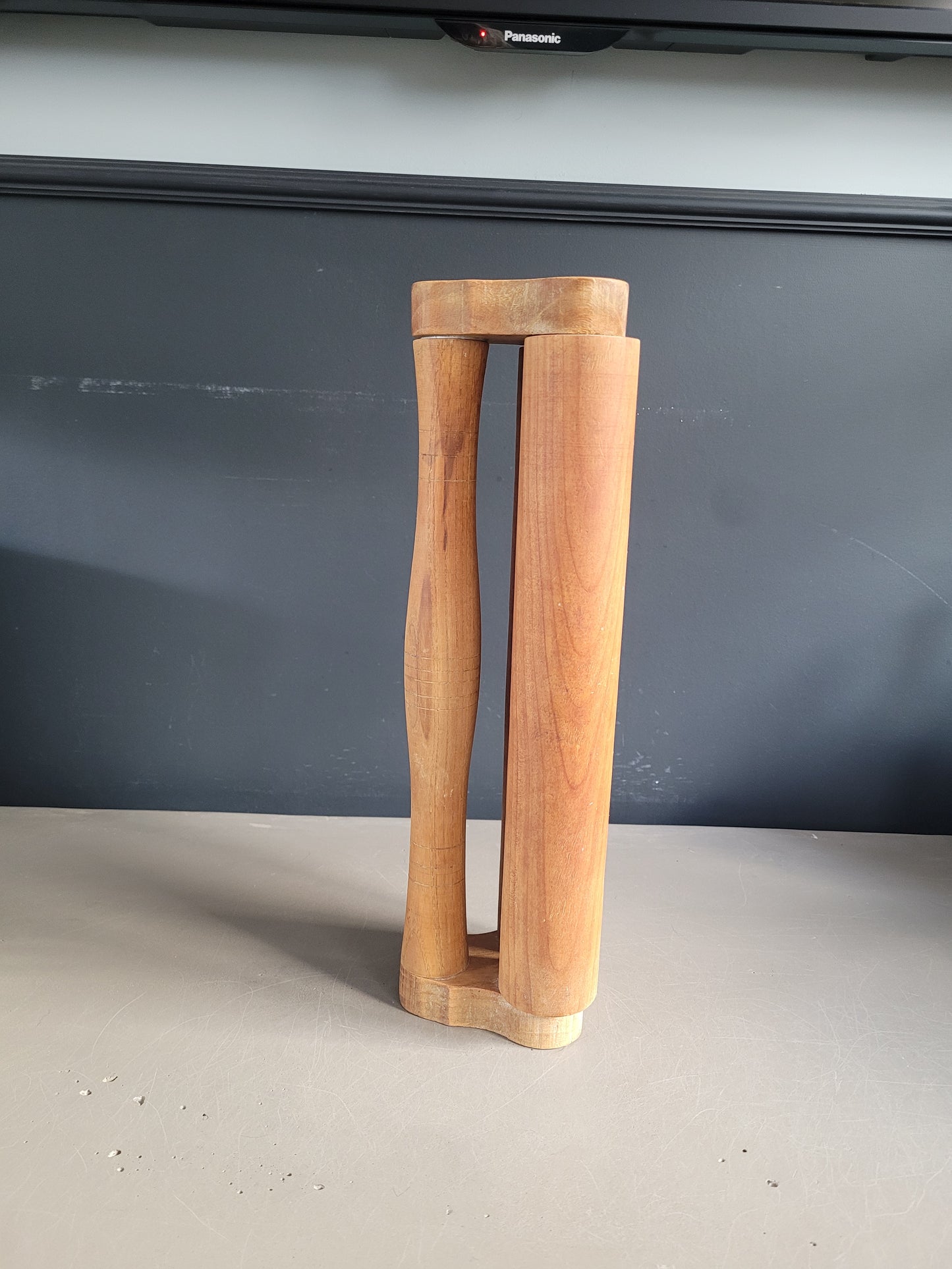 Double rouleau à patisserie ancien - Laminoir - Ref 40