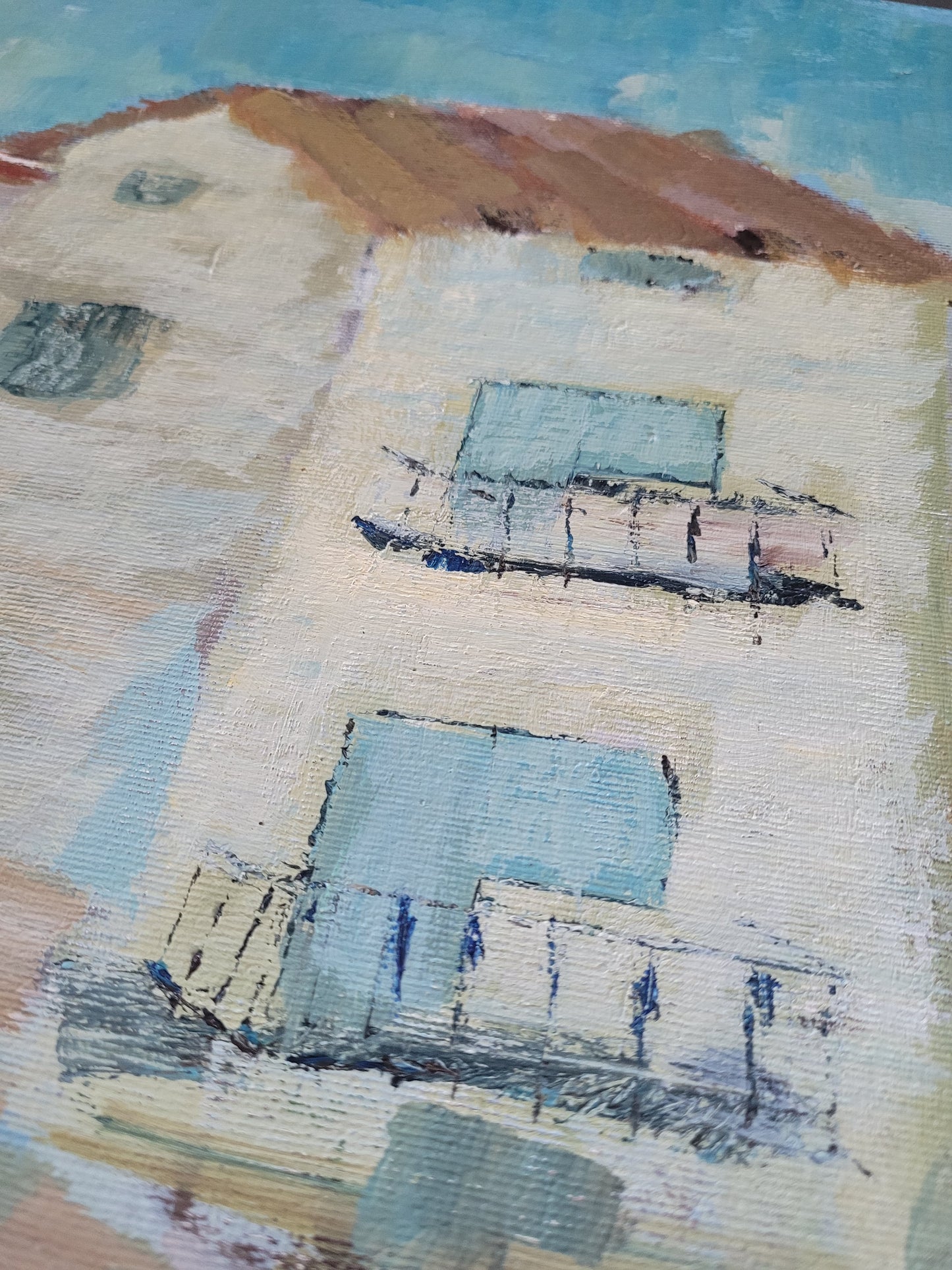 Tableai huile sur toile signée C. Bertolini - Ref 598