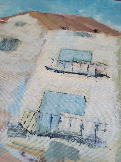 Tableai huile sur toile signée C. Bertolini - Ref 598