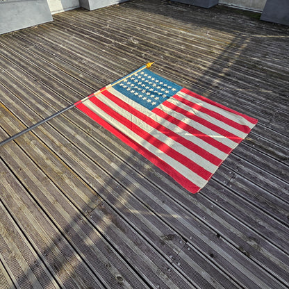 Grand drapeau de défilé - hampe 245cm - Ref 1423