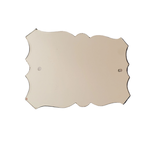 Miroir biseauté ancien à suspendre - Ref 1011