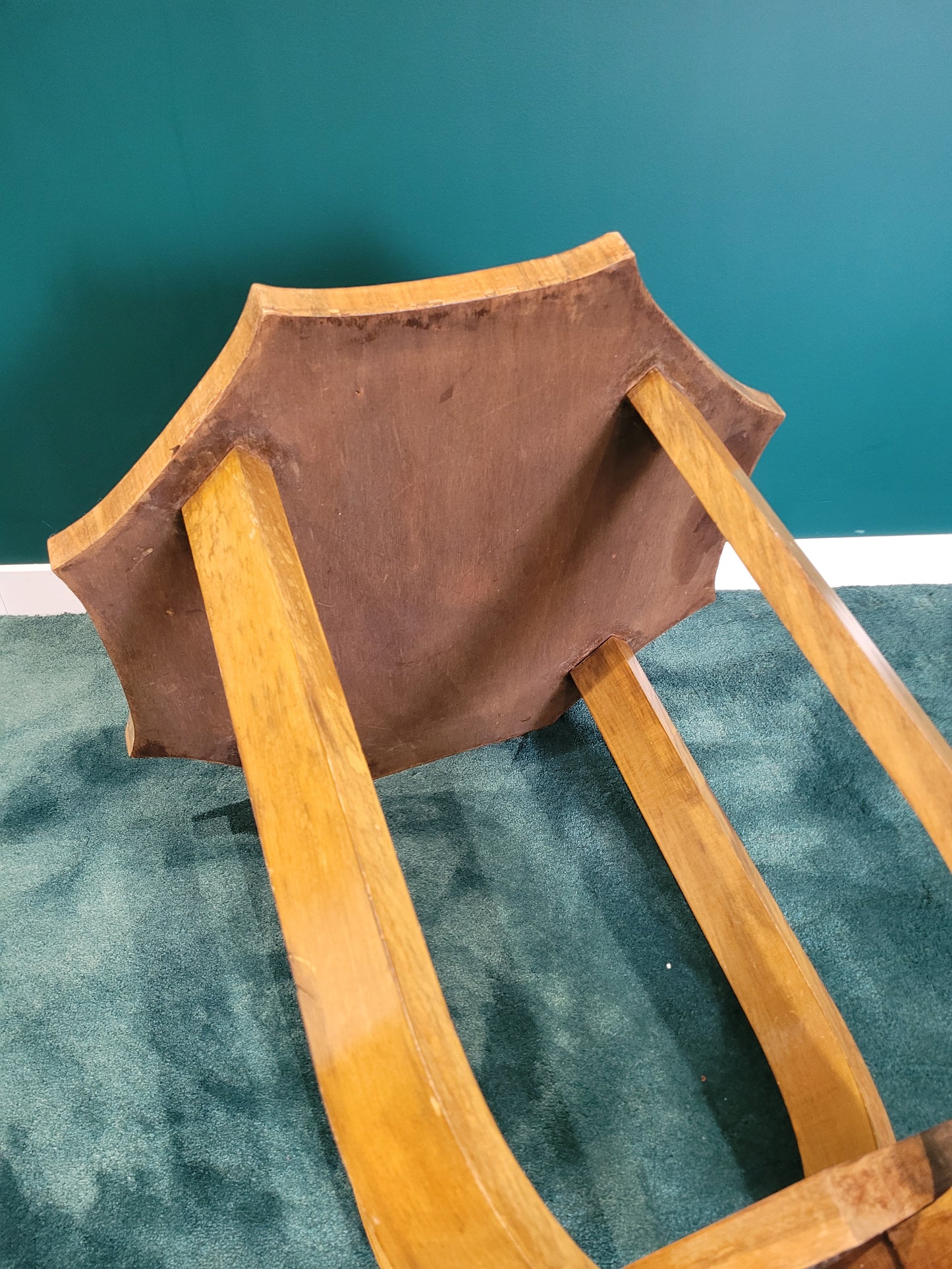 Table d'appoint art-déco octogonale - Ref 761