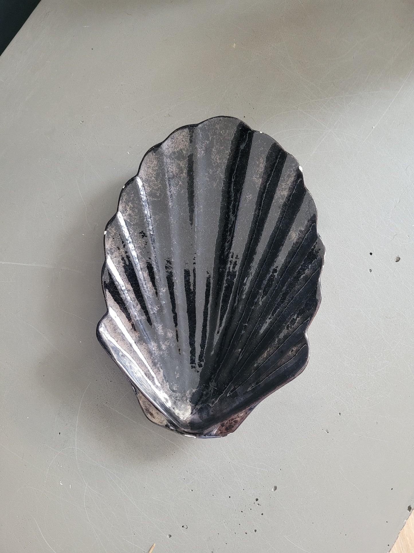 Vide-poche coquille Saint-Jacques en céramique - Ref 567