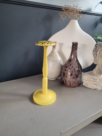 Porte-chapeaux en bois peint vintage - Ref 866