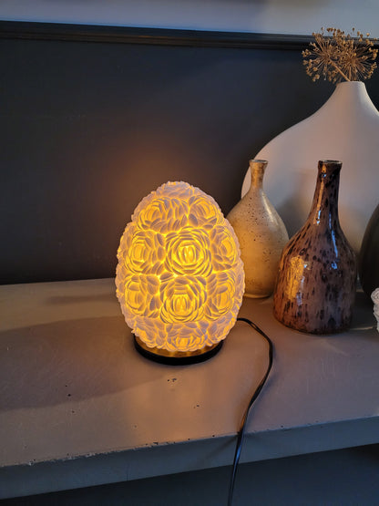 Lampe à poser coquillage ovale - Ref 475