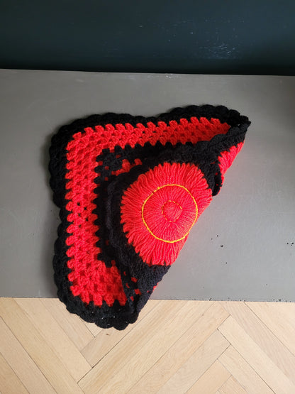 Housse de coussin en crochet 35x35 - Ref 771