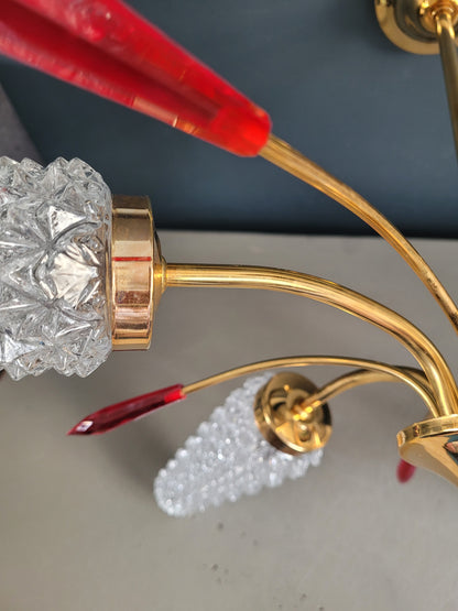 Lustre 5 feux 80-90's - Ref 469