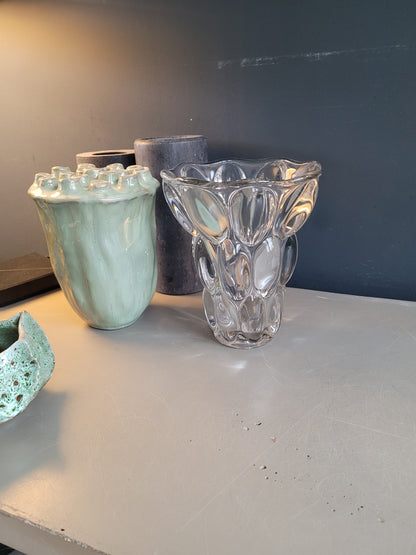 Vase en cristal de Sèvres modèle Etrusque - Ref 838