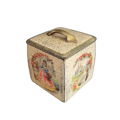 Boîte à thé en fer blanc - Ceylon d'or - Ref 822