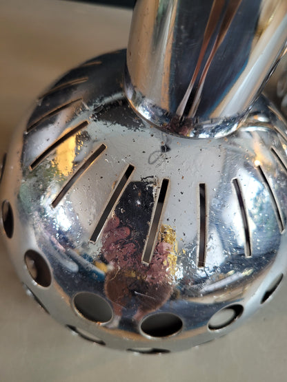 Ensemble applique + suspension vintages chromées - Ref 650