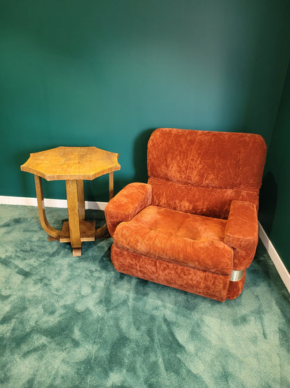 Table d'appoint art-déco octogonale - Ref 761