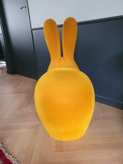 Rabbit chair de Stefano Giovannoni- Grand modèle velours - Ref 549