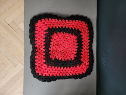 Housse de coussin en crochet 35x35 - Ref 771