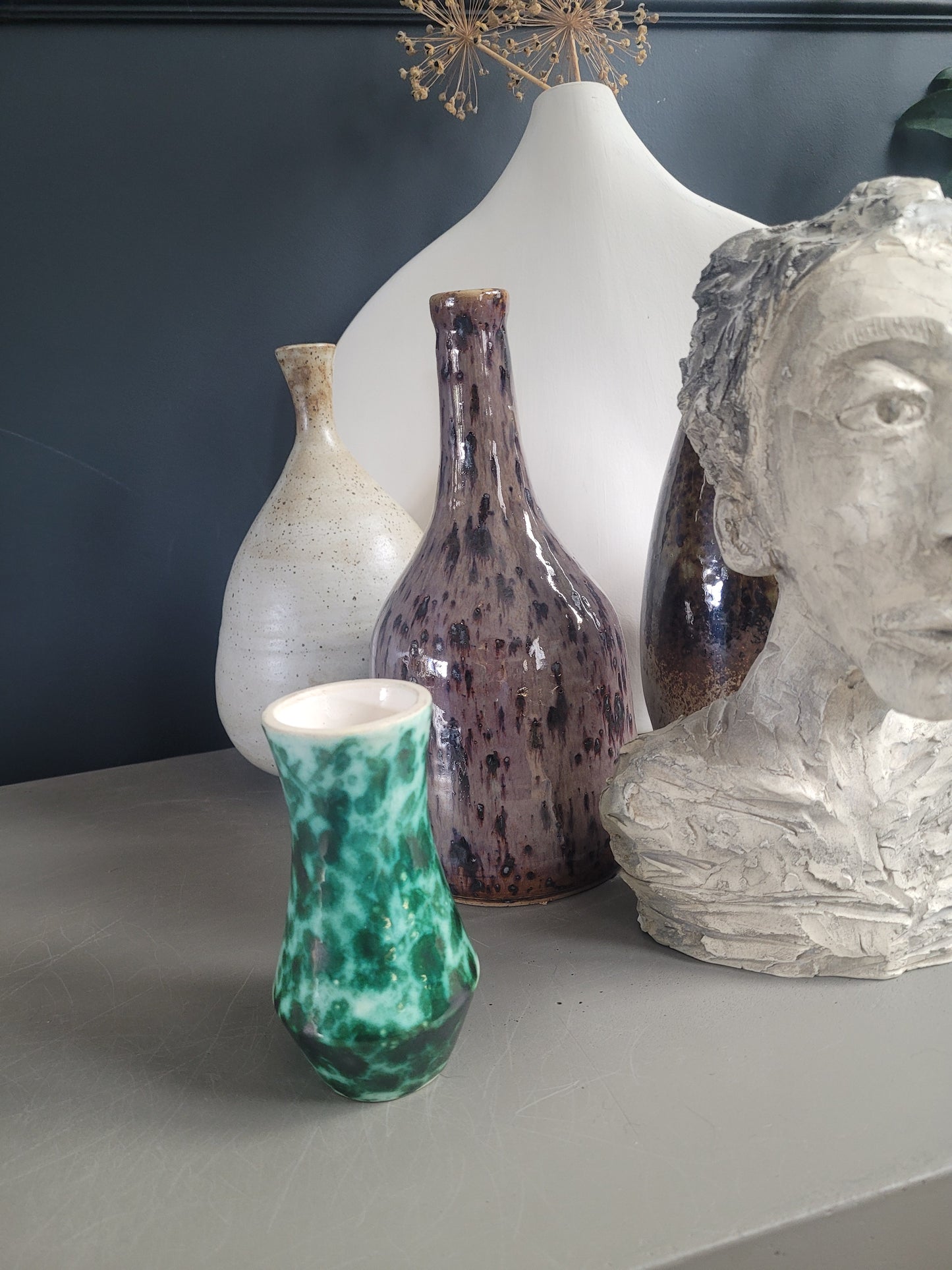 Petit vase en céramique émaillée- Ref 684