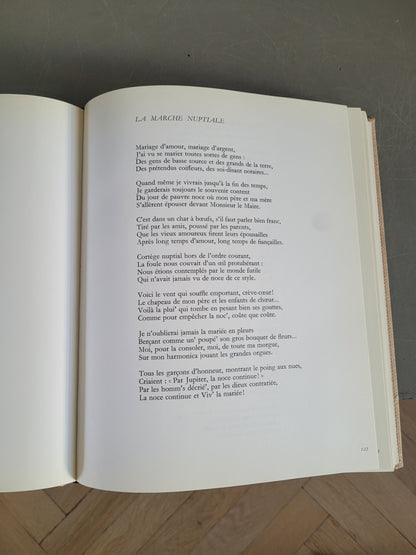 Georges Brassens Recueil de chansons, poèmes et partitions - Ref 585