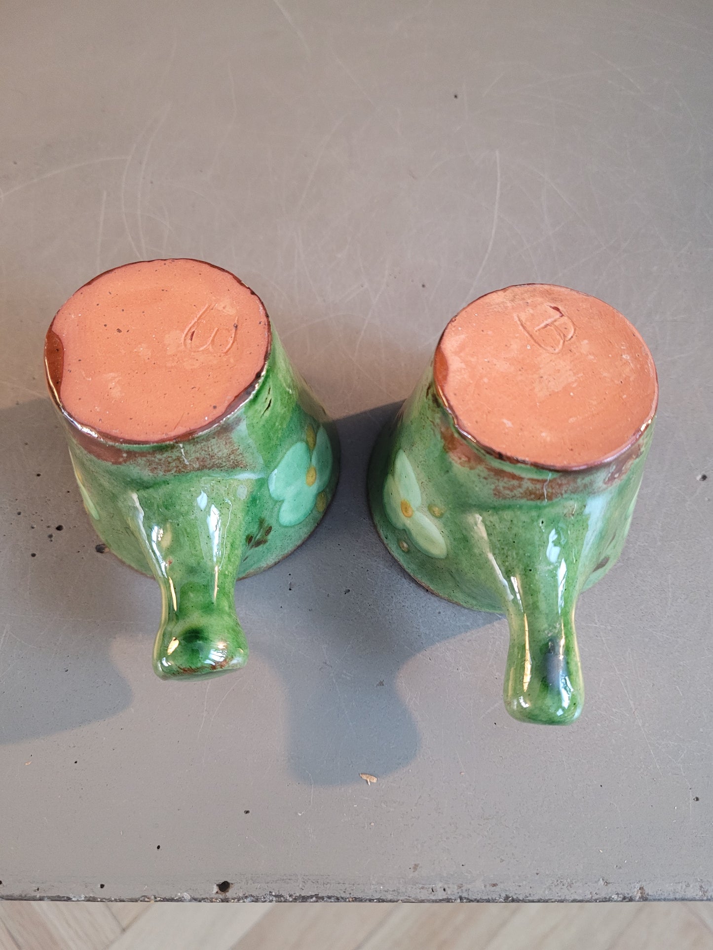 Paire de tasses à café en céramique - Ref 576