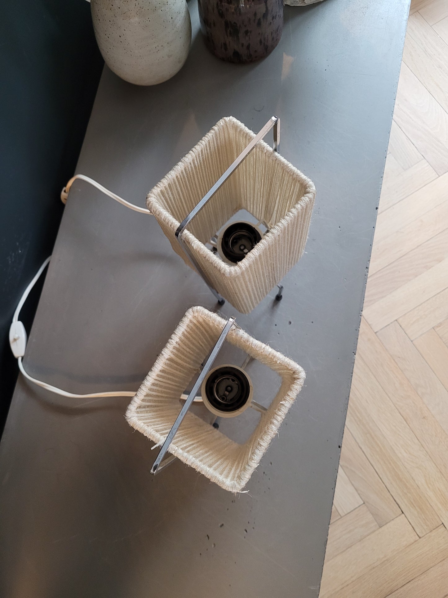 Paire de lampes vintages - Ref 839