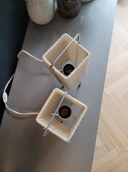 Paire de lampes vintages - Ref 839