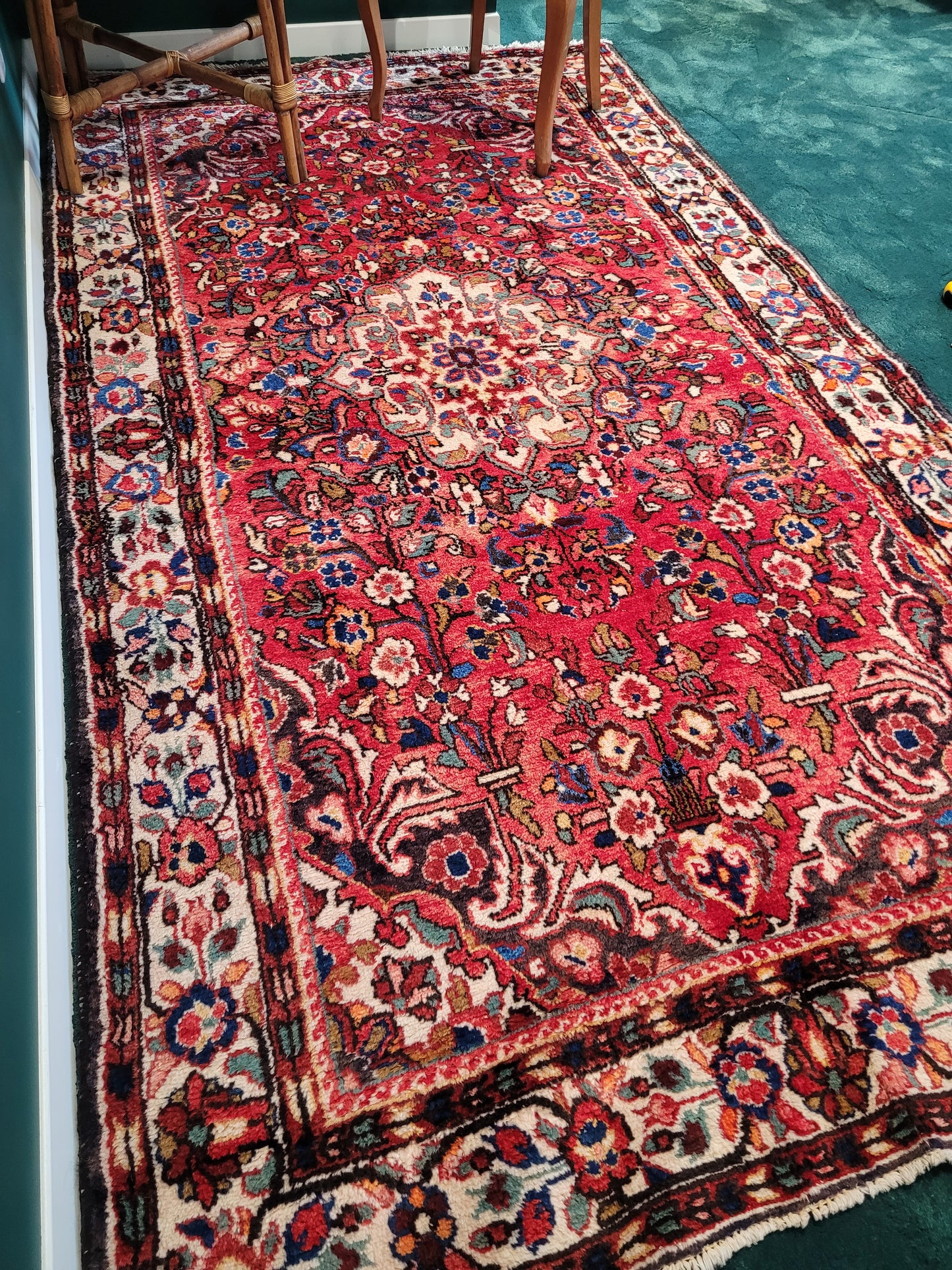 Tapis d'Iran en laine - Fait main - 274x158cm - Ref 795