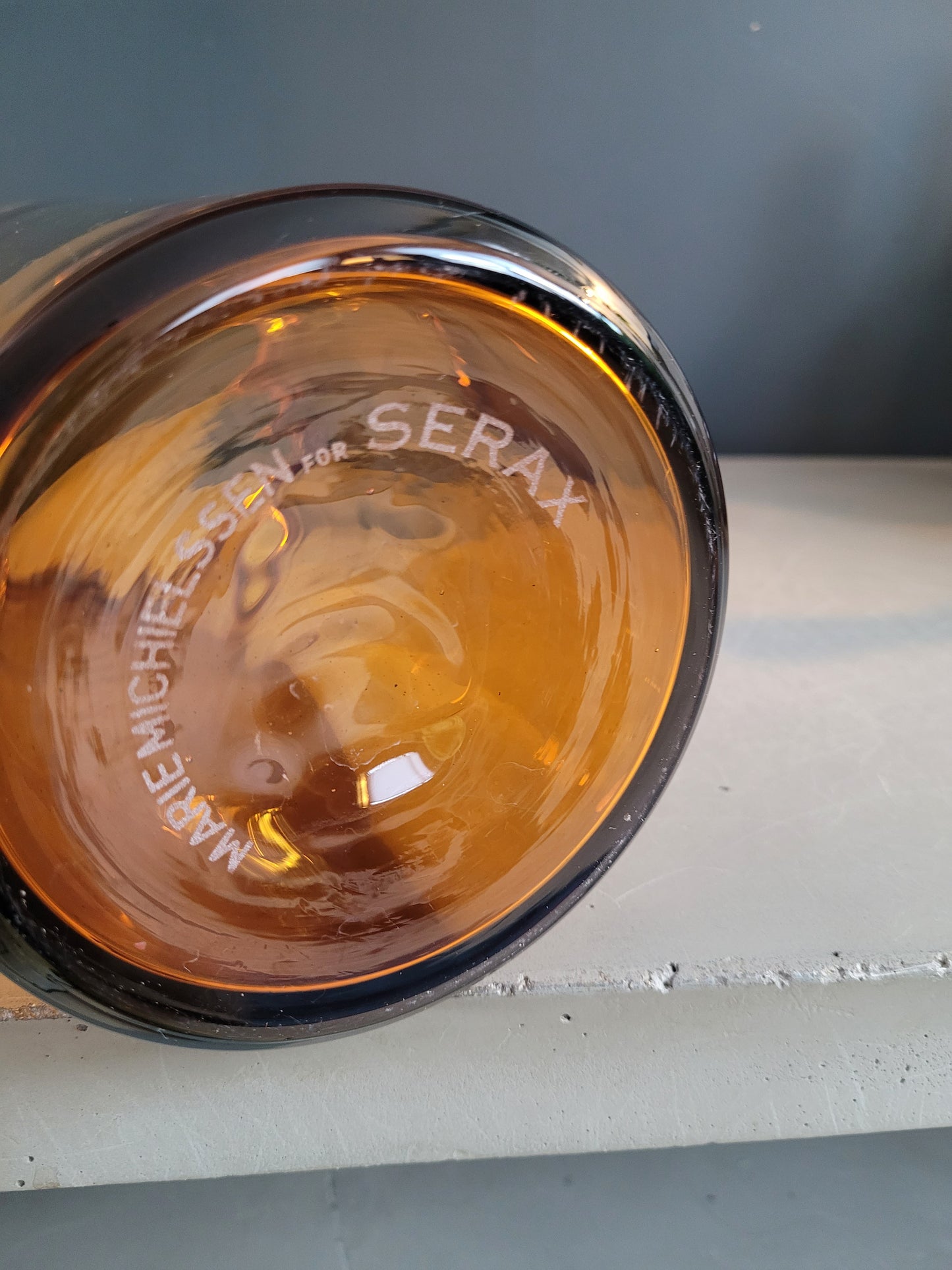 Vase en verre ambré Marie Michielssen pour Serax- Ref 339