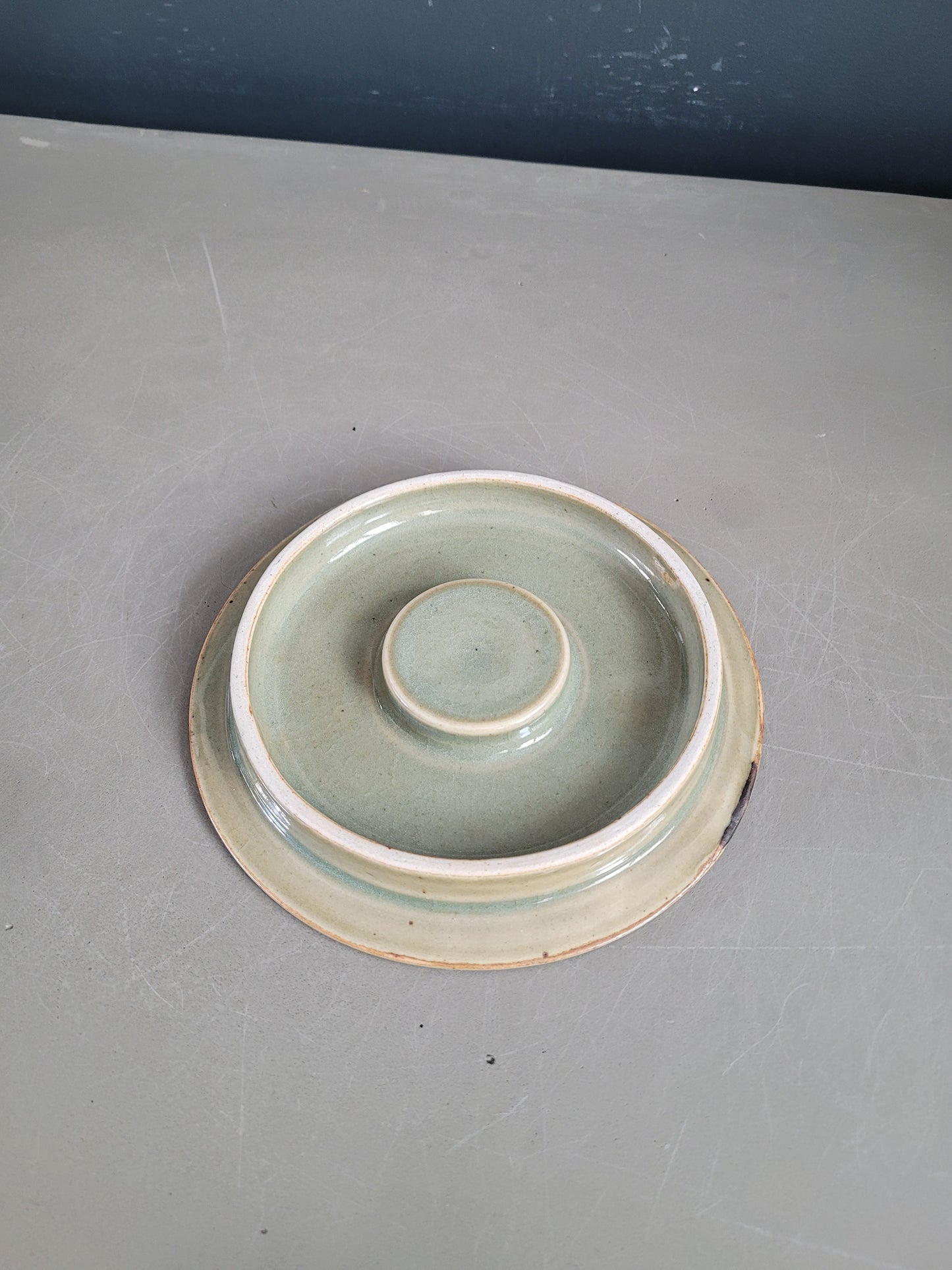 Bougeoir en céramique vintage - Ref 593