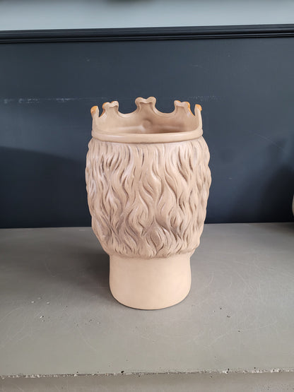 Cache-pot vase tête Caltagirone de Marie Olsson Nylander pour HKliving - Ref 995