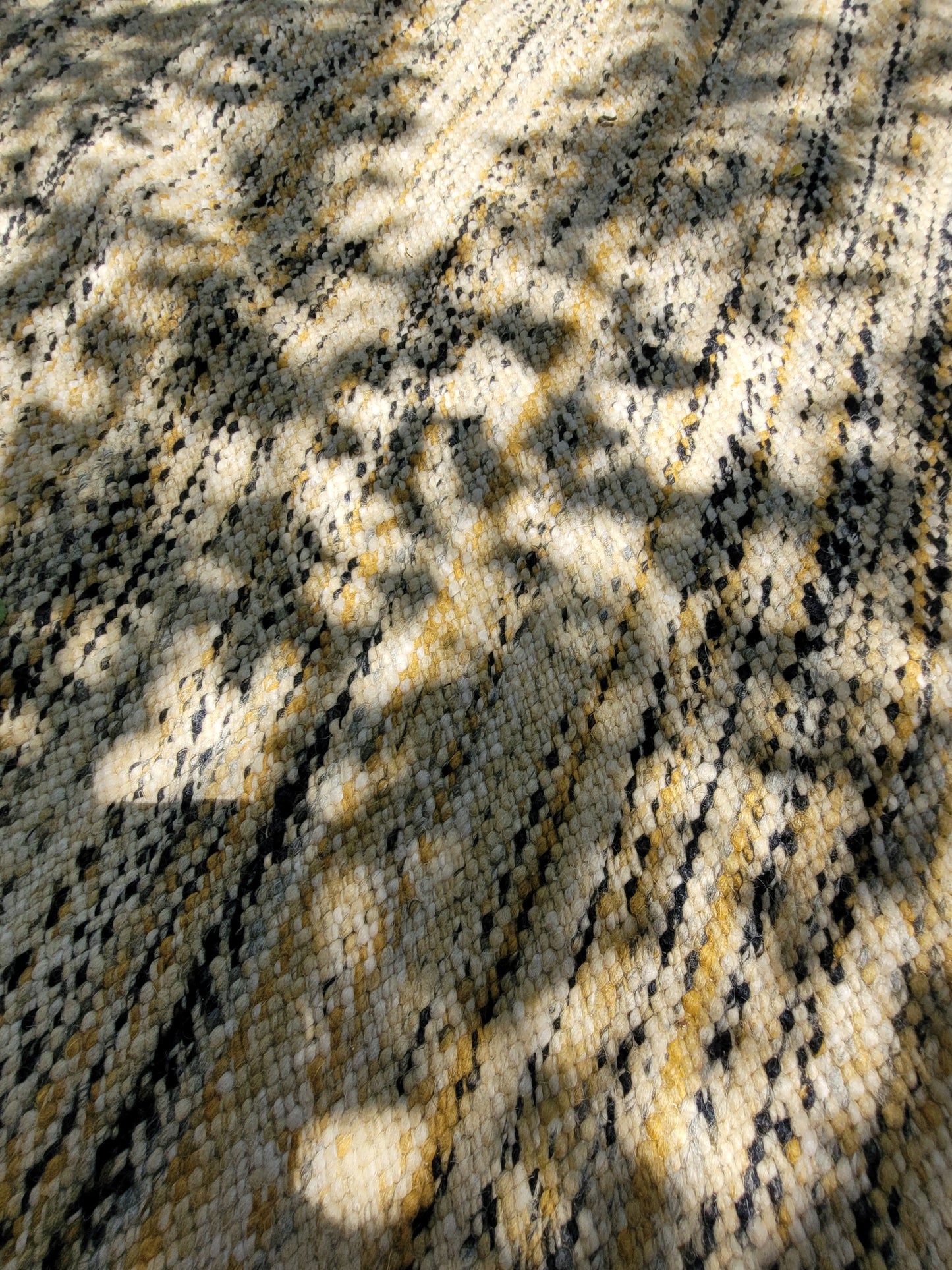 Tapis en laine tissé vintage - Ref 1048