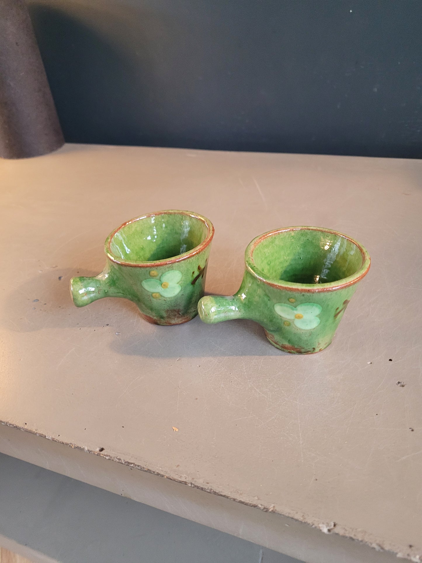Paire de tasses à café en céramique - Ref 576