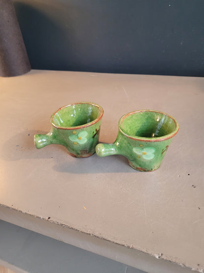 Paire de tasses à café en céramique - Ref 576
