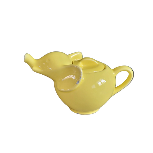 Théière Eléphant vintage en porcelaine - Ref 754