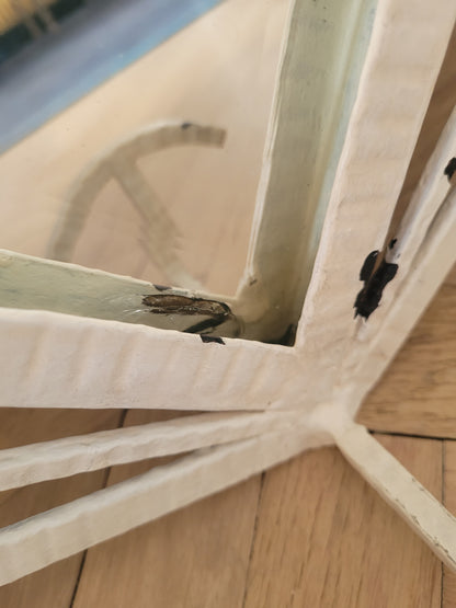 Vestiaire d'entrée- Porte-manteaux mural à miroir - Ref 778