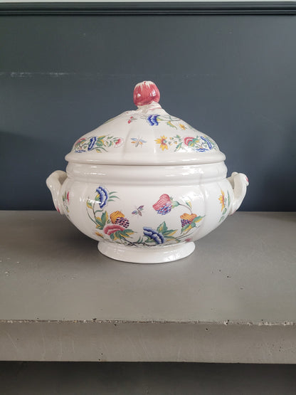 Soupière en faience émaillée Sarreguemines modèle Rouen - Compatible lave-vaisselle - Ref 392
