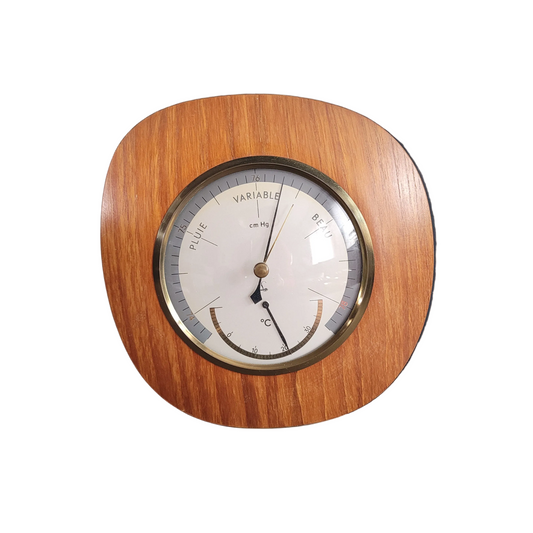 Baromètre thermomètre Lufft vintage - Ref 864