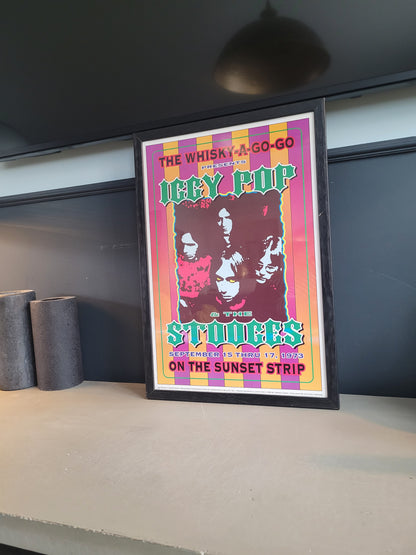 Affiche concert Iggy Pop and the Stooges au Whisky a go go - Ref 616