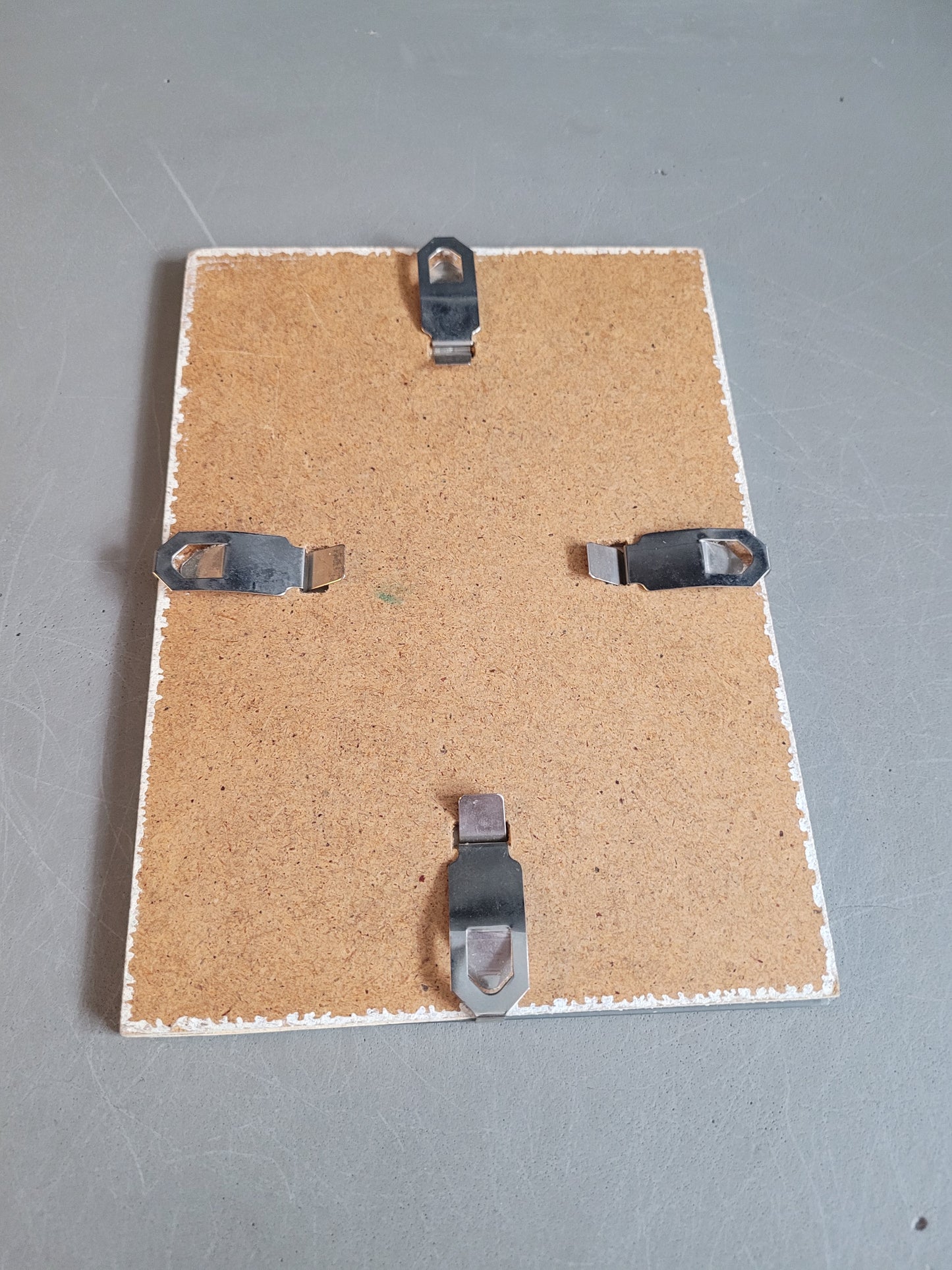 Composition florale sous verre, fleurs séchées - Ref 611