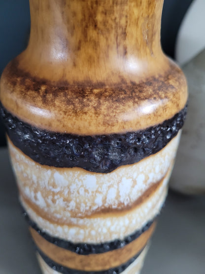 Vase West Germany fat lava - Ref 496