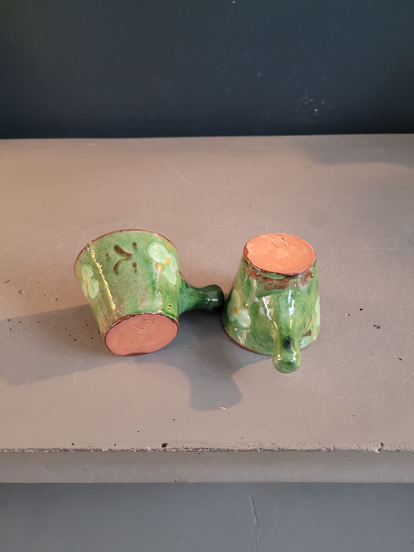 Paire de tasses à café en céramique - Ref 576