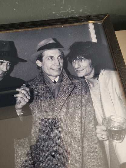 Tirage photo argentique des Rolling Stones en 1986 - Ref 624