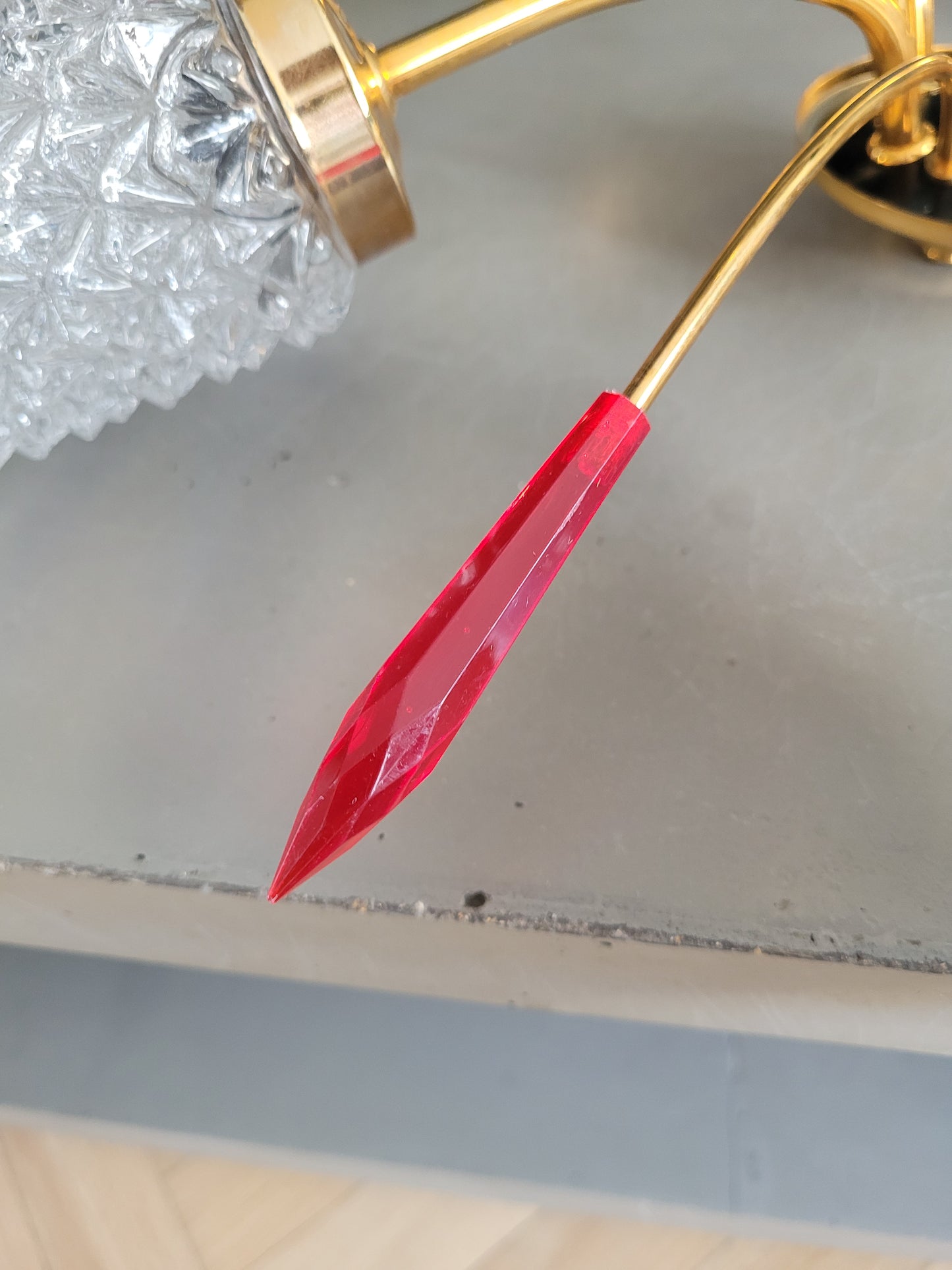 Lustre 5 feux 80-90's - Ref 469