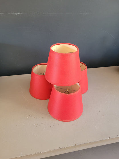 Lot de 4 abat-jour à pince- Ref 730