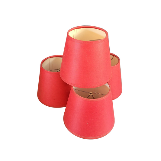 Lot de 4 abat-jour à pince- Ref 730