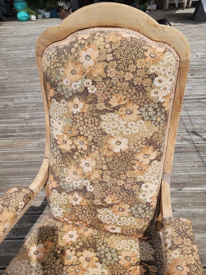Fauteuil Voltaire ancien rénové- Ref 467